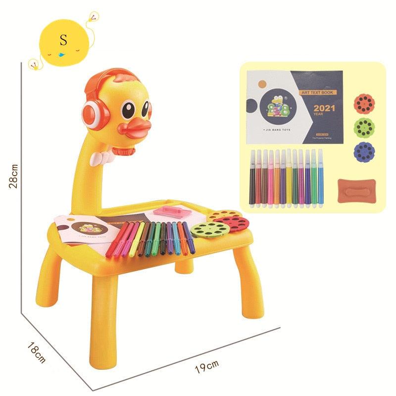 Paint Kids - Mesa de Desenho Educativa - MEGATOPMIX
